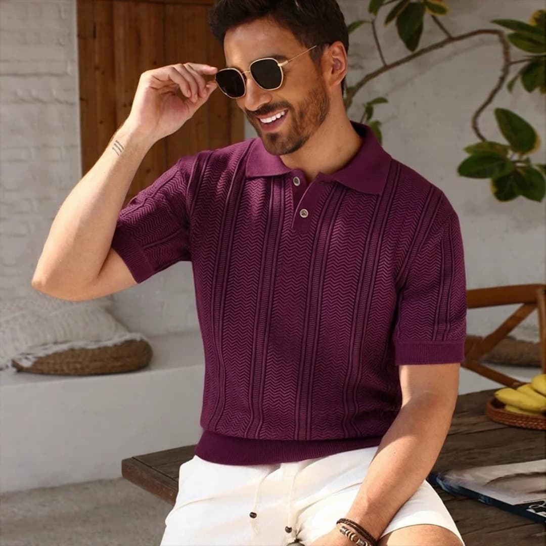 Men's polo shirt